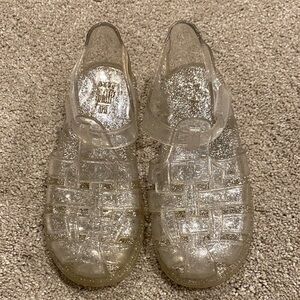 GAP toddler size 11 Glitter Jelly Sandals